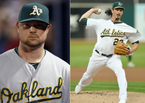 Pitchers like Jon Lester (Cubs) and Jeff Samardzija (White Sox) are two large acquisitions that now allows both Chicago baseball teams to be contenders.